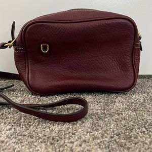 J. Crew Signet Leather Crossbody Bag